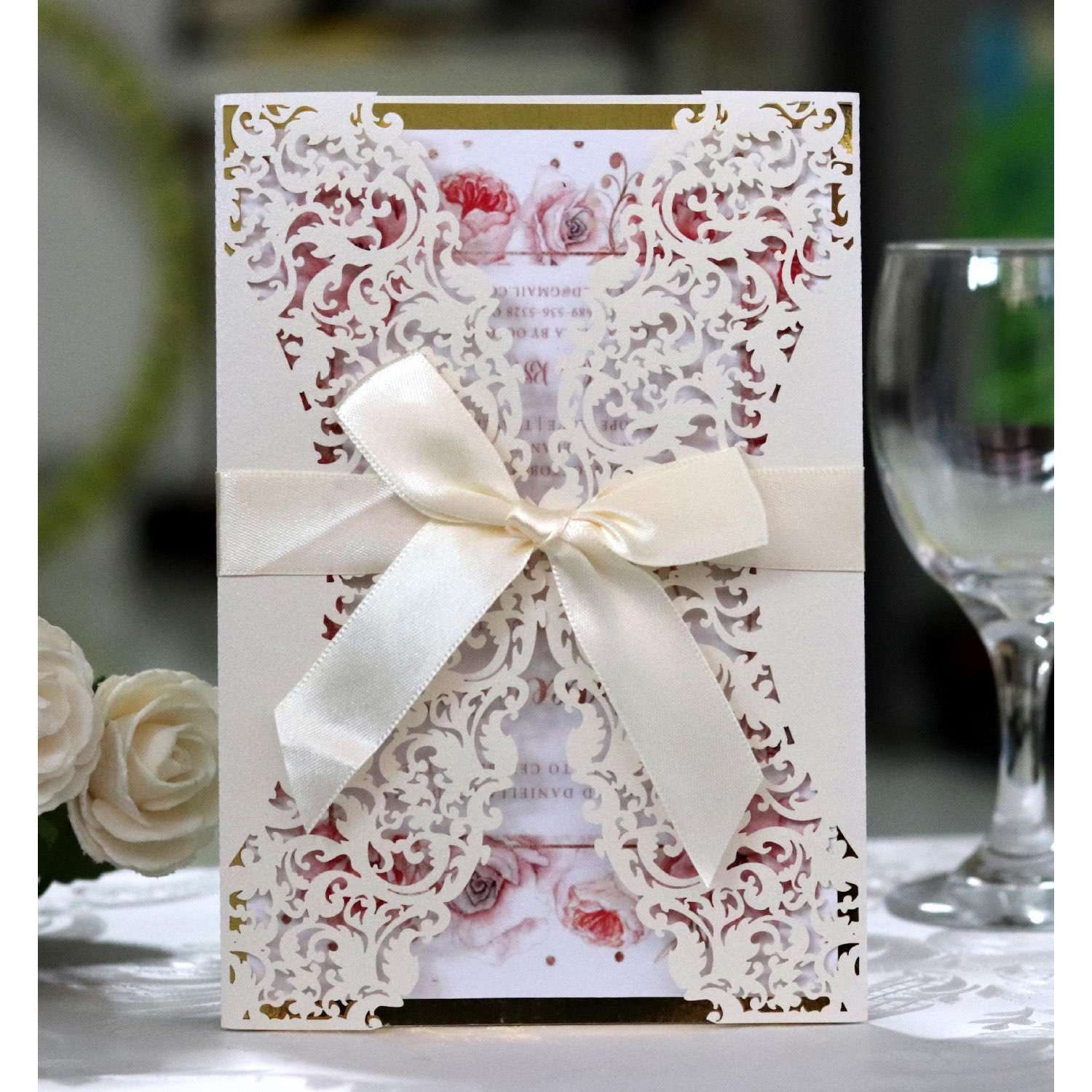 New Wedding Card Marriage Invitation Card Wholesale Laser Card